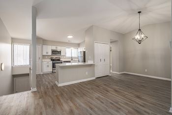 Luxury wood-style plank flooring*